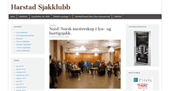 Desktop Screenshot of harstadsjakklubb.no